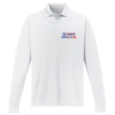 Summit Dolla 24 Summit Dolla ’24 John Summit Performance Long Sleeve Polo