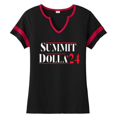 Summit Dolla ’24 John Summit Summit Dolla 24 Ladies Halftime Notch Neck Tee