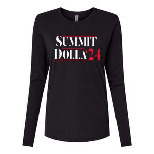 Summit Dolla ’24 John Summit Summit Dolla 24 Womens Cotton Relaxed Long Sleeve T-Shirt