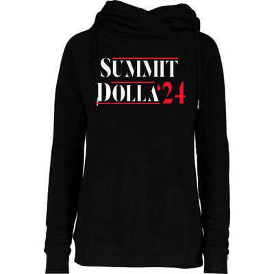 Summit Dolla ’24 John Summit Summit Dolla 24 Womens Funnel Neck Pullover Hood