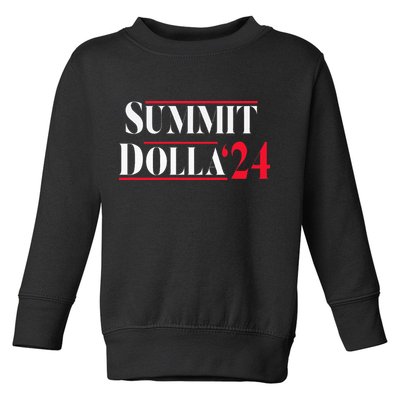 Summit Dolla ’24 John Summit Summit Dolla 24 Toddler Sweatshirt