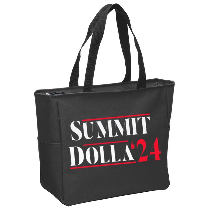 Summit Dolla ’24 John Summit Summit Dolla 24 Zip Tote Bag