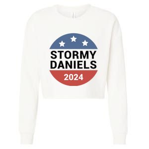 Stormy Daniels 2024 Classic . Cropped Pullover Crew