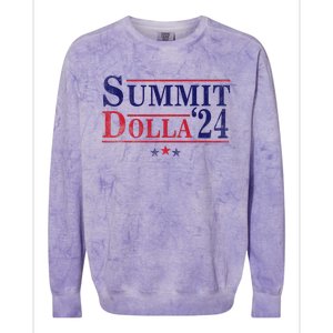 Summit Dolla ’24 John Summit Summit Dolla 24 Colorblast Crewneck Sweatshirt