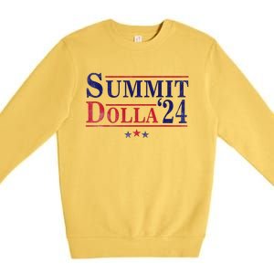 Summit Dolla ’24 John Summit Summit Dolla 24 Premium Crewneck Sweatshirt