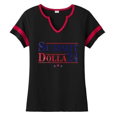 Summit Dolla ’24 John Summit Summit Dolla 24 Ladies Halftime Notch Neck Tee