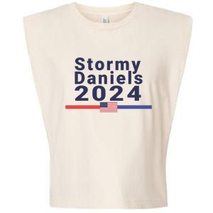 Stormy Daniels 2024 Garment-Dyed Women's Muscle Tee