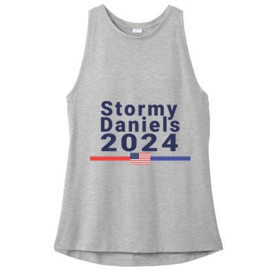 Stormy Daniels 2024 Ladies PosiCharge Tri-Blend Wicking Tank
