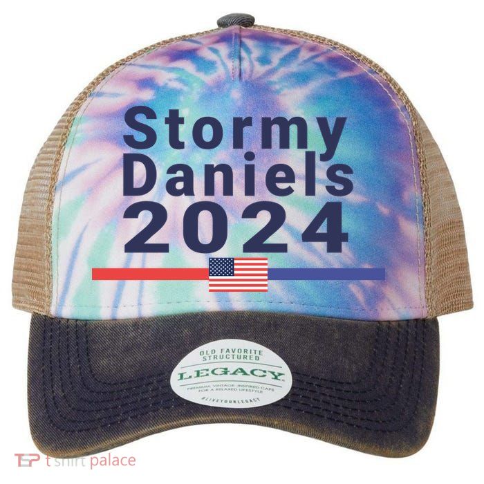 Stormy Daniels 2024 Legacy Tie Dye Trucker Hat