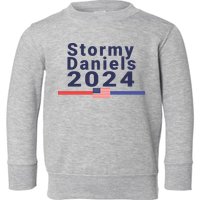 Stormy Daniels 2024 Toddler Sweatshirt