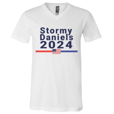 Stormy Daniels 2024 V-Neck T-Shirt