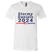 Stormy Daniels 2024 V-Neck T-Shirt
