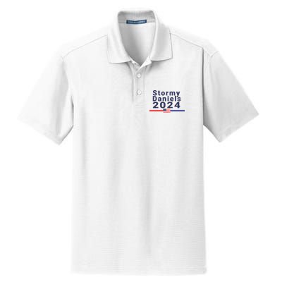 Stormy Daniels 2024 Dry Zone Grid Polo