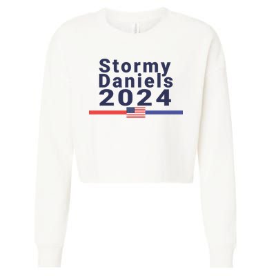 Stormy Daniels 2024 Cropped Pullover Crew
