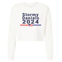 Stormy Daniels 2024 Cropped Pullover Crew