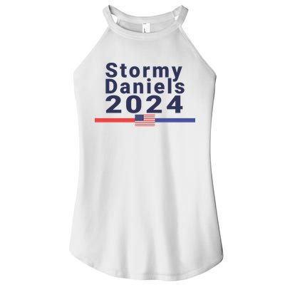 Stormy Daniels 2024 Women's Perfect Tri Rocker Tank