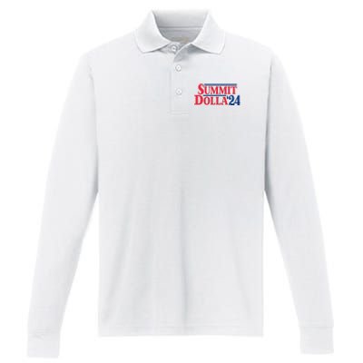 Summit Dolla 24 Performance Long Sleeve Polo