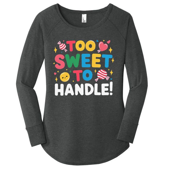 Sweetest Day 2024 Events Holiday Happy Sweetest Day Treats Women's Perfect Tri Tunic Long Sleeve Shirt