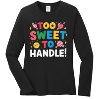 Sweetest Day 2024 Events Holiday Happy Sweetest Day Treats Ladies Long Sleeve Shirt