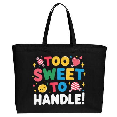 Sweetest Day 2024 Events Holiday Happy Sweetest Day Treats Cotton Canvas Jumbo Tote