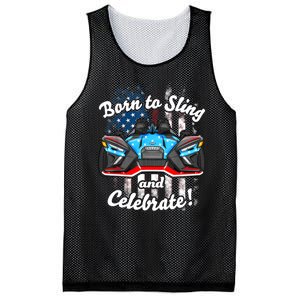 Slingshot Driver 4th Of July Slingshot American Flag Mesh Reversible Basketball Jersey Tank