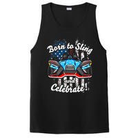 Slingshot Driver 4th Of July Slingshot American Flag PosiCharge Competitor Tank