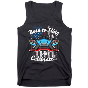 Slingshot Driver 4th Of July Slingshot American Flag Tank Top