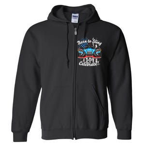 Slingshot Driver 4th Of July Slingshot American Flag Full Zip Hoodie