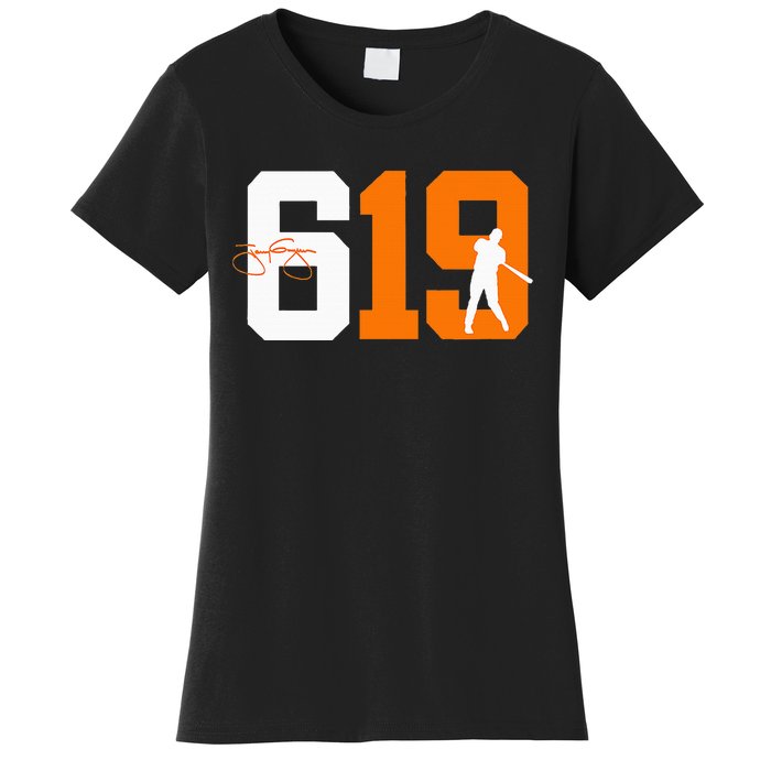 San Diego 619 Vintage 90S Baseball Women's T-Shirt