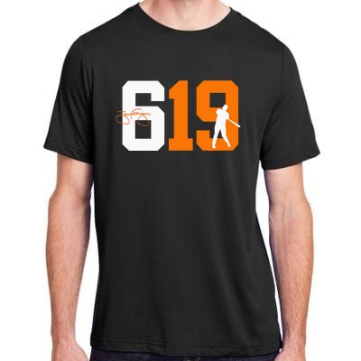 San Diego 619 Vintage 90S Baseball Adult ChromaSoft Performance T-Shirt