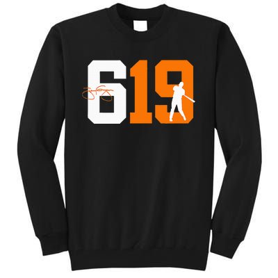 San Diego 619 Vintage 90S Baseball Tall Sweatshirt