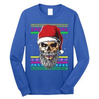 Santa Dj 90s Fancy Dress Costume And Christmas Dj Gift Long Sleeve Shirt