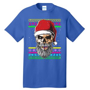 Santa Dj 90s Fancy Dress Costume And Christmas Dj Gift Tall T-Shirt