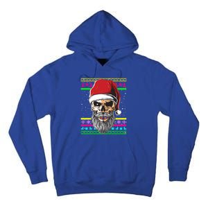 Santa Dj 90s Fancy Dress Costume And Christmas Dj Gift Tall Hoodie