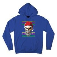 Santa Dj 90s Fancy Dress Costume And Christmas Dj Gift Tall Hoodie