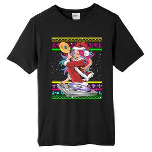 Santa Dj 90s Fancy Dress Costume And Christmas Dj Great Gift Tall Fusion ChromaSoft Performance T-Shirt