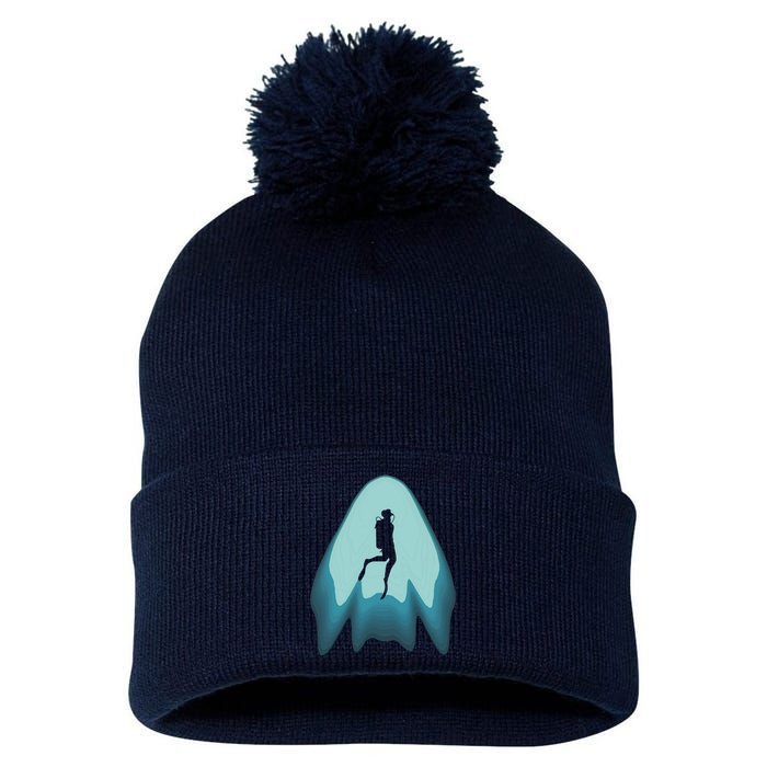 Scuba Diving Apparel Scuba Diving Pom Pom 12in Knit Beanie