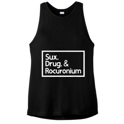 Sux Drugs And Rocuronium Ladies PosiCharge Tri-Blend Wicking Tank