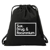 Sux Drugs And Rocuronium Drawstring Bag