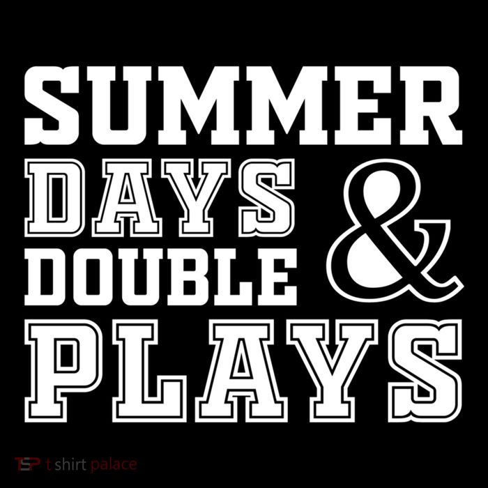 Summer Days and Double Plays Baseball Softball Summer Flexfit Unipanel Trucker Cap