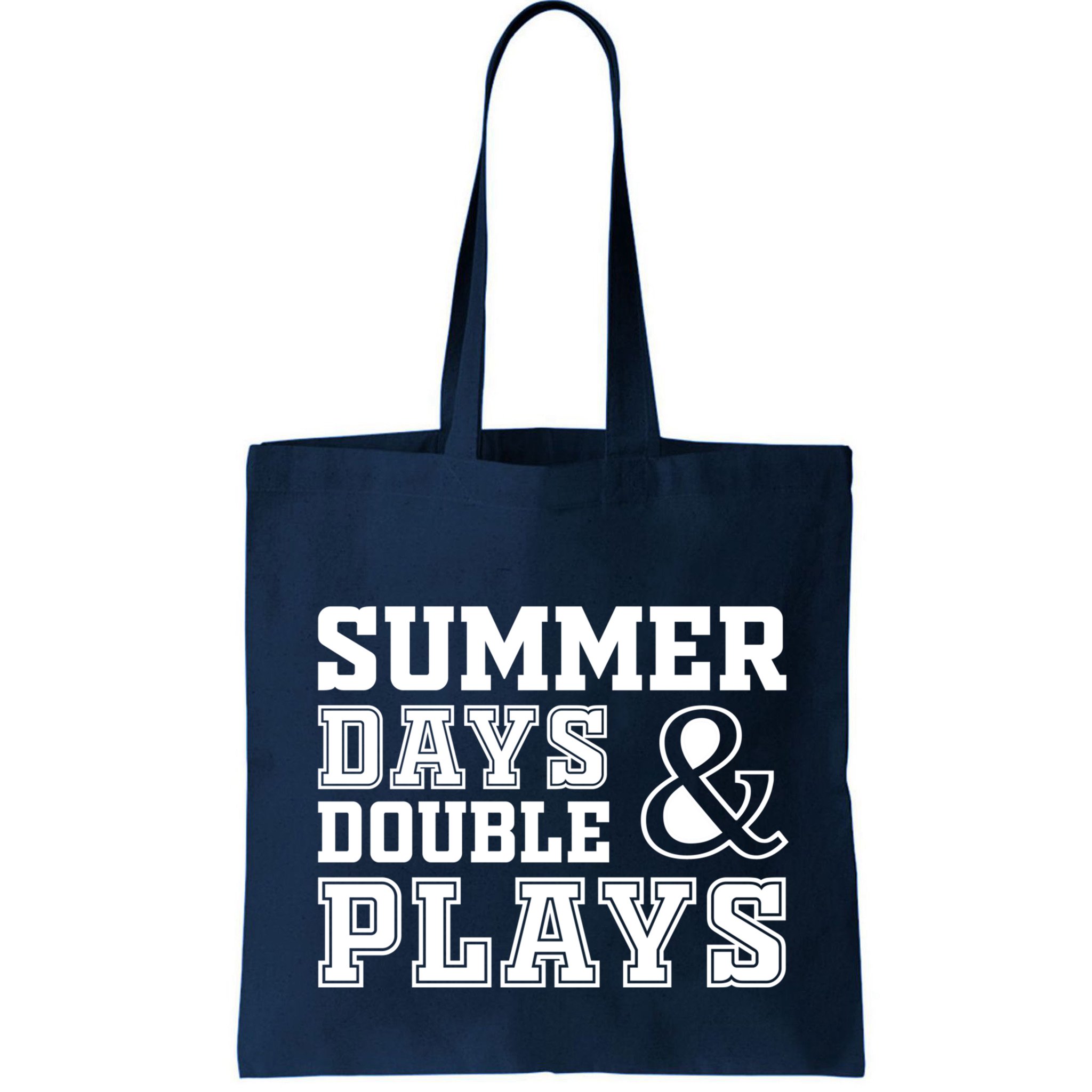 Summer Days and Double Plays Baseball Softball Summer Bag