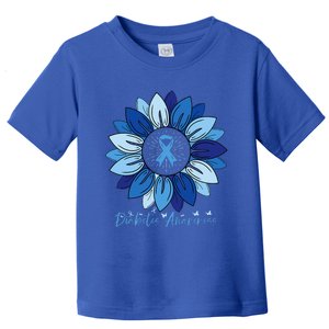 Sunflower Diabetes Awareness Month Toddler T-Shirt