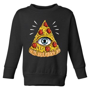 Shane Dawson All Seeing Eye Pizza Funny Foodie Toddler Sweatshirt