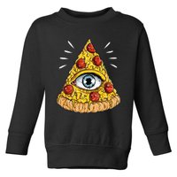 Shane Dawson All Seeing Eye Pizza Funny Foodie Toddler Sweatshirt