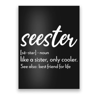 Seester Definition Apparel Seester Poster