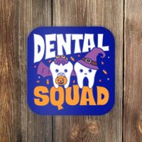 Spooky Dental Assistant Dental Squad Halloween Dentist Great Gift Coaster