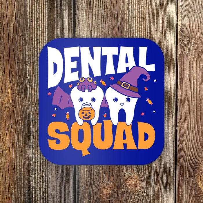 Spooky Dental Assistant Dental Squad Halloween Dentist Great Gift Coaster