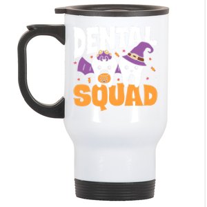 Spooky Dental Assistant Dental Squad Halloween Dentist Great Gift Stainless Steel Travel Mug