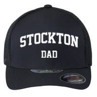 Stockton Dad Athletic Arch College University Alumni Flexfit Unipanel Trucker Cap