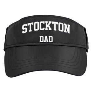 Stockton Dad Athletic Arch College University Alumni Adult Drive Performance Visor